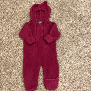 LL Bean baby snowsuit